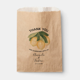 Sacolinha Lemons Citrus Obrigado