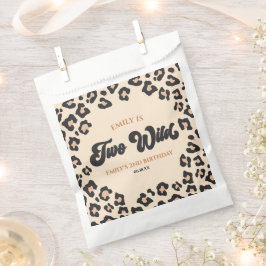 Sacolinha Leopard Cheetah Impressão dois Partido segundo ani