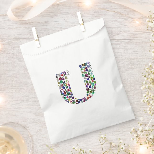 Sacolinha Letra 'CHAF' (Cortado)