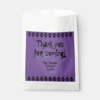 Sacolinha Letra Feliz de Halloween Spooky | Roxo/Preto