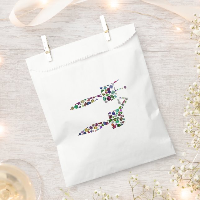 Sacolinha Letra hebraica 'CHET' (Cortado)