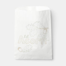 Lil Acorn Sketch Chá de fraldas