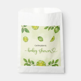 Sacolinha Limão fresco Citrus Gênero Chá de fraldas neutro