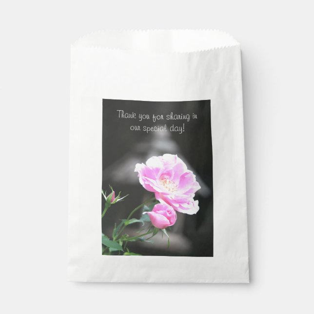 Sacolinha Linda Rosa Rosa (Frente)