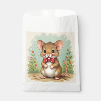 Sacolinha Lindo adorável ratinho com gravata