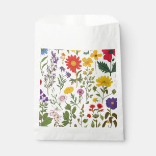 Sacolinha Lindos Flores Selvagens dos 60 anos,