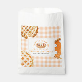 Sacolinha Little Cutie Pie Gingham Baby Shower