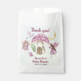Sacolinha Little Fairy Whimsical Baby Shower Thank you