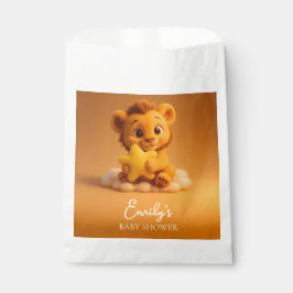 Sacolinha Little Lion & Star - Baby Shower Gift Bag