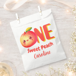 Sacolinha  Little Peach Cute First Birthday