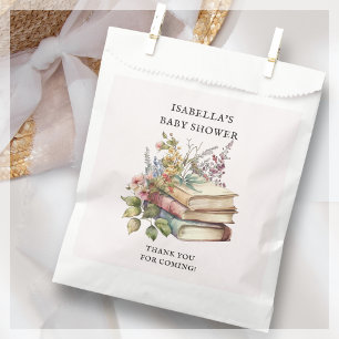 Sacolinha Livro de Flores Selvagens - Chá de fraldas