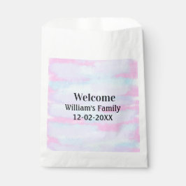 Sacolinha logotipo de monograma minimalista simples personal