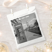 Londres Inglaterra Big Ben Vintage Preto e Branco