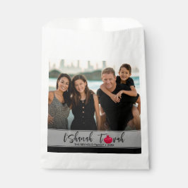 Sacolinha L'Shanah Tovah Pomegranate Elegant Script Photo