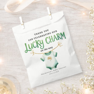 Sacolinha Lucky Charm Irish Chá de fraldas Favor Bag