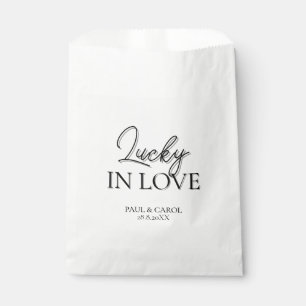Sacolinha Lucky in Love Personalised Paper Bag (Folha de pap