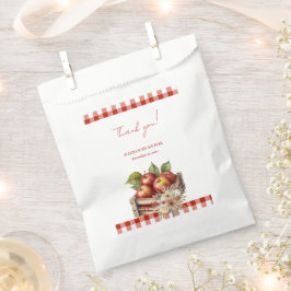 Sacolinha Maçã do meu Chá de fraldas Red Orchard