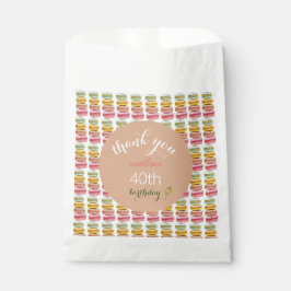 Sacolinha Macarões Franceses pintados à mão