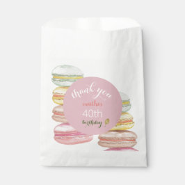 Sacolinha Macarões Franceses pintados à mão