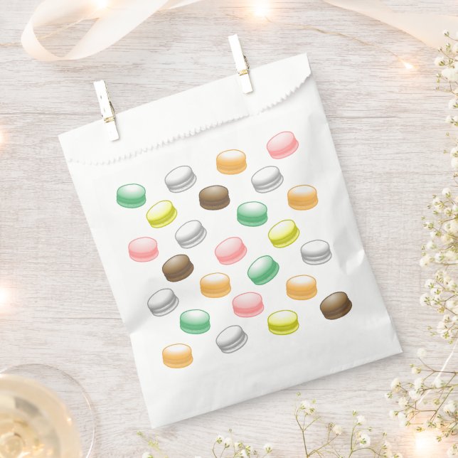 Sacolinha Macarons Festa de 16 Anos Doce (Cortado)
