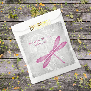 Sacolinha Magenta Dragonfly Bolsas Favoráveis