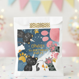 Sacolinha Magic caticorn, aniversário Paper Favor Bag
