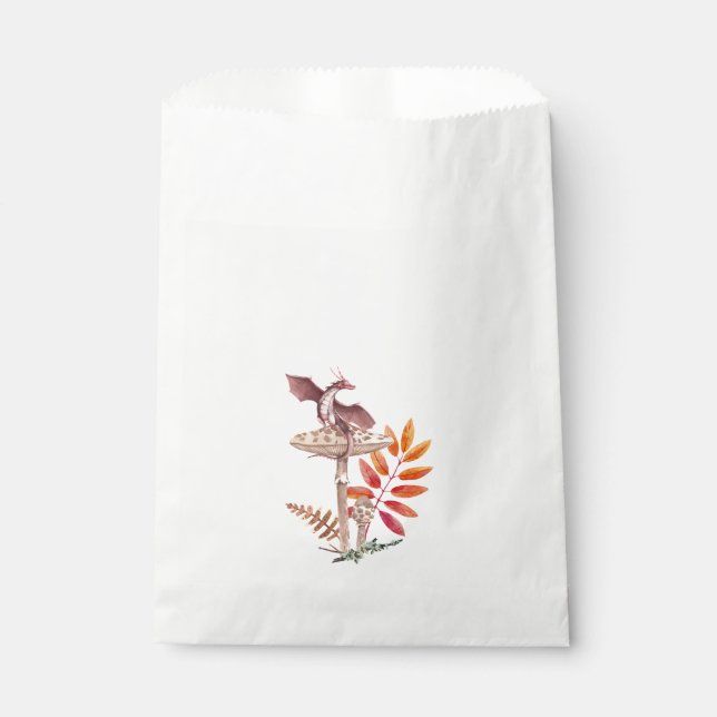 Sacolinha Magick Cogumelos e Dragões Favorecem Bolsas (Frente)