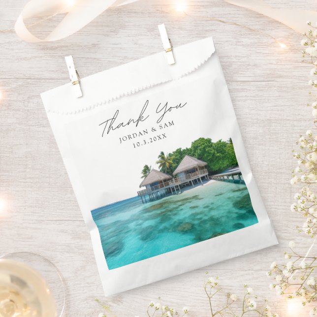 Sacolinha Maldives Wedding Beach Photo (Cortado)