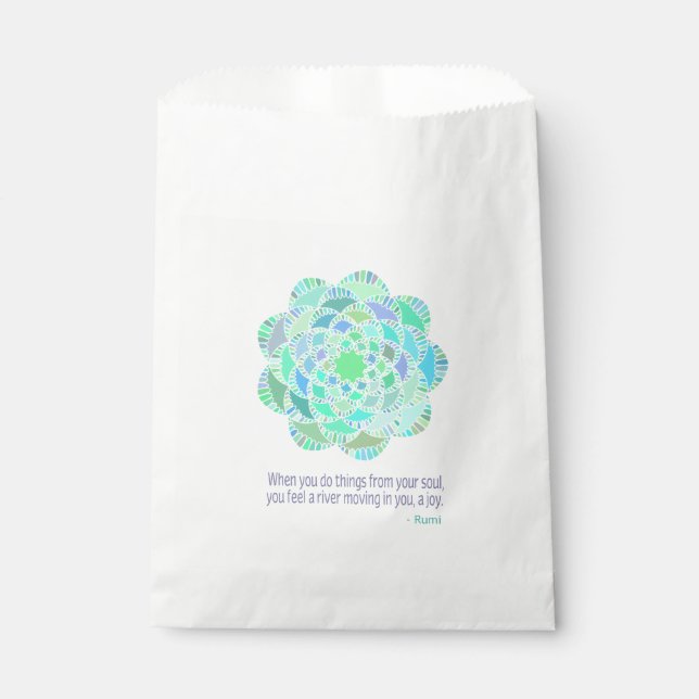 Sacolinha Mandala Rumi Joy Cote (Frente)