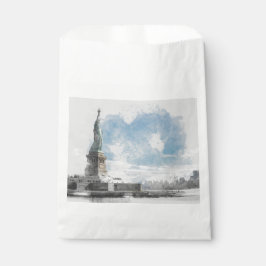 Sacolinha Manhattan Nyc Liberty Estátua