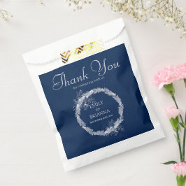 Sacolinha Marinho Elegante clássico Casamento azul