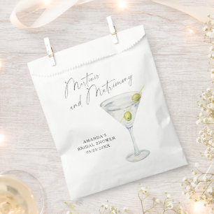Sacolinha Martinis e Matrimony Chá de panela