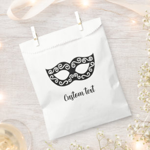 Sacolinha Máscara de mascarada personalizada Aniversário fav