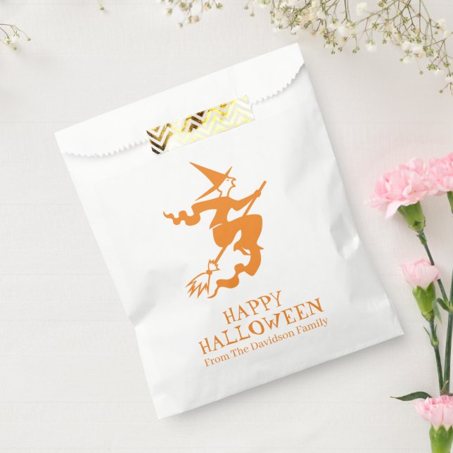 Sacolinha Matilha branca-laranja do Halloween (Selado)