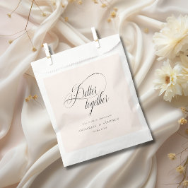 Sacolinha Melhor Juntos! Moderno, Caligrafia, Casamento
