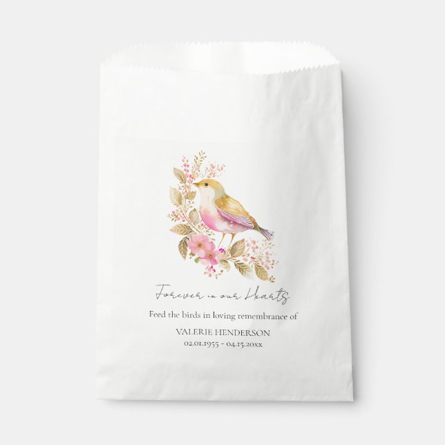 Sacolinha Memorial Bird Seeds Funcional Keepsasasak (Frente)