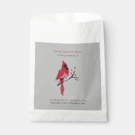 Sacolinha Memorial Funeral do Pacote de Sementes de Aves Car