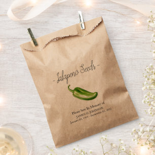 Sacolinha Memorial Jalapeno Seed Funeral