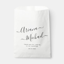 Sacolinha Menina Negra Elegante Minimalista para Casamento