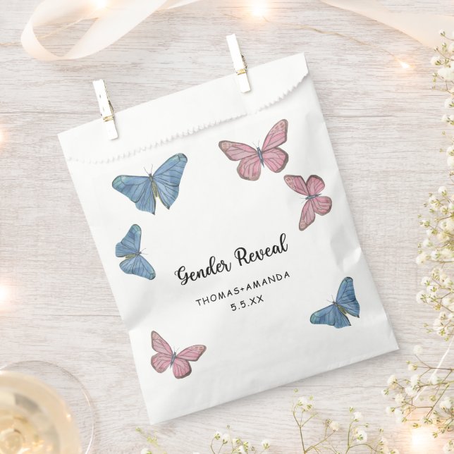 Sacolinha Menino ou menina. Revelação de gênero (Cortado)