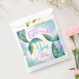 Sacolinha Mergulhe em cinco garotas de Sereia 5 no Aniversár