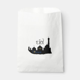 Sacolinha Mesquita Eid Mubarak Silhouette - Favor Bag
