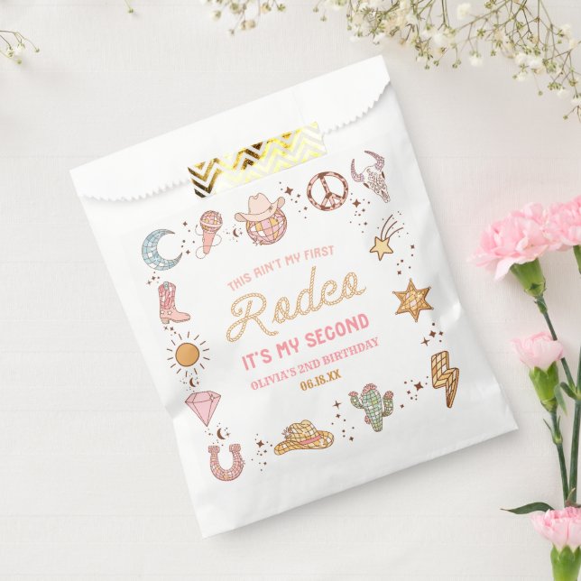 Sacolinha Meu Segundo Partido segundo aniversário Rodeo Ocid (Selado)