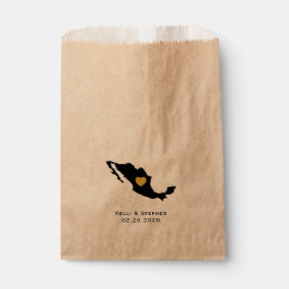 Sacolinha México: Sacks de Favor de Tratamento de Casamento,