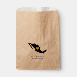 Sacolinha México: Sacks de Favor de Tratamento de Casamento,