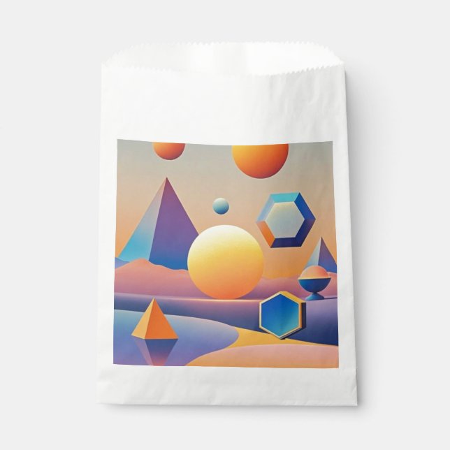 Sacolinha Mistura harmônica de texturas, gradientes (Frente)