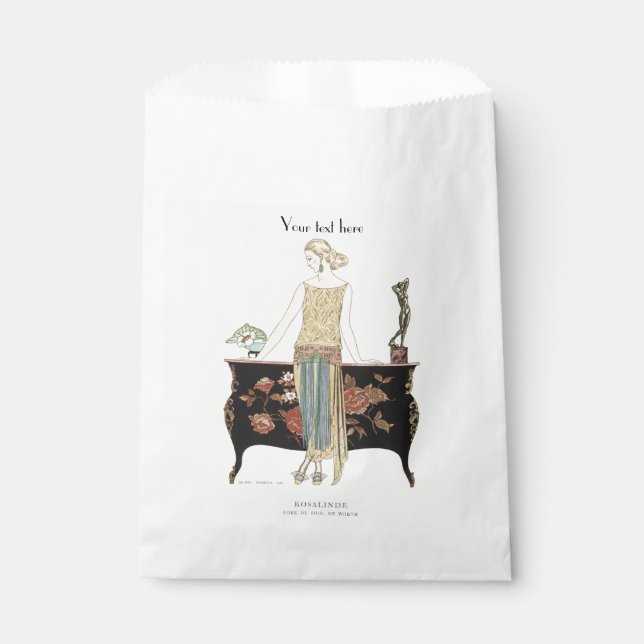 Sacolinha Moda George Barbier Art Deco (Frente)