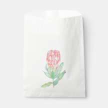 Modern Minimalist Protea Botanical Wedding
