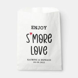 Sacolinha Modern S’more Love Weding Favor Bag