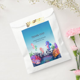 Sacolinha Moderno sob o Chá de fraldas marinho